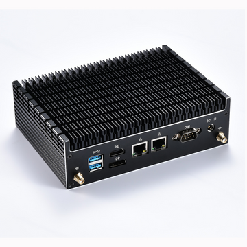 Mini PC Fanless Design Intel  Core i5 i7 Dual Lan 4K Output Gaming Industrial Computer